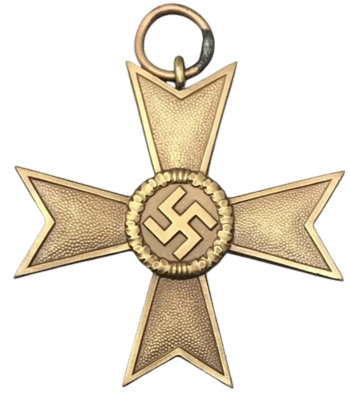 WWII Bronze German War Merit