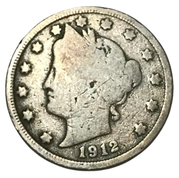 1912 Liberty Head V Nickel